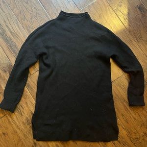 LLBean Mock neck cashmere tunic